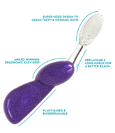 RADIUS Big Brush - Adult Toothbrush with Replaceable Head